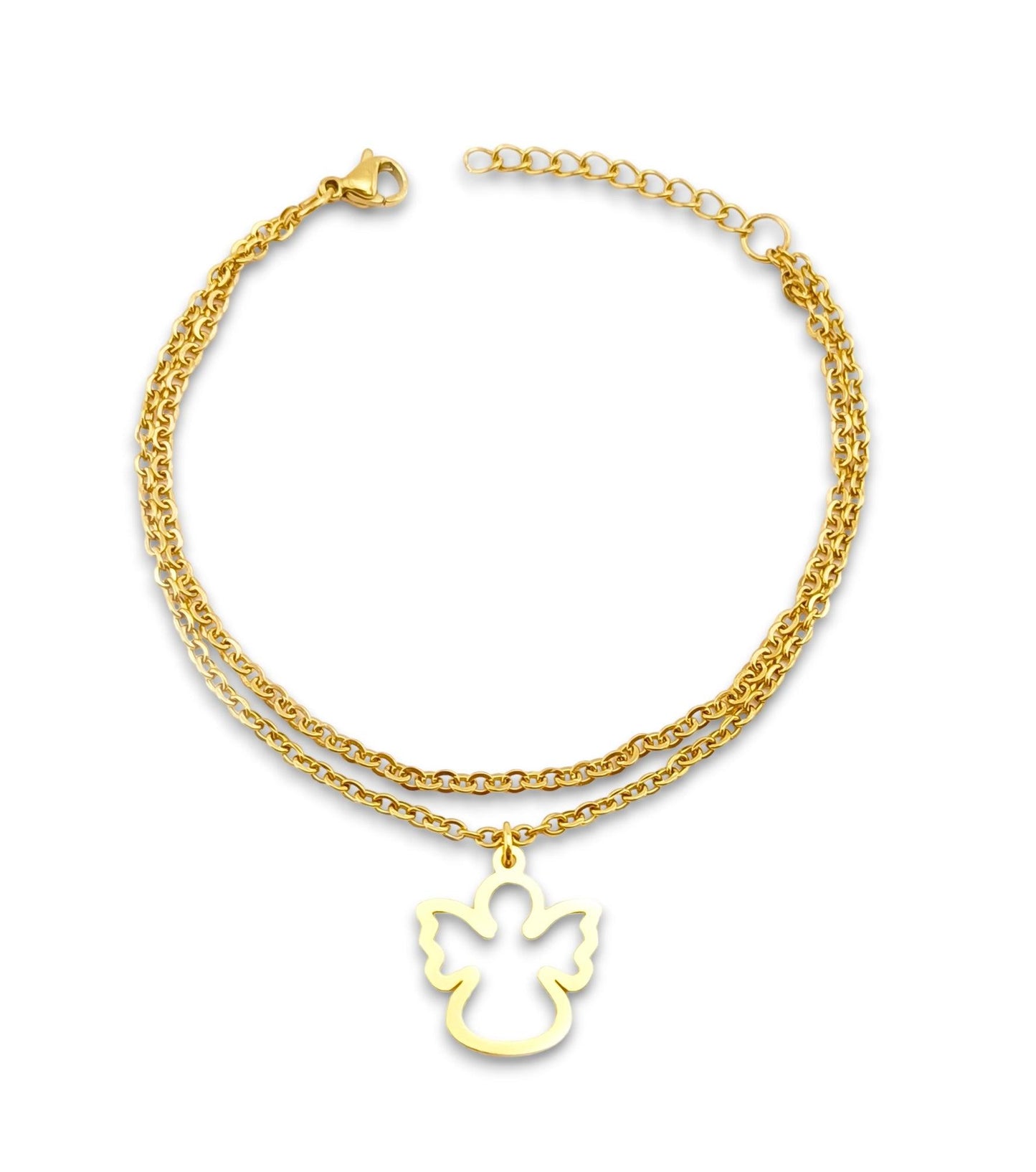 𝗣𝘂𝗹𝘀𝗲𝗶𝗿𝗮 𝗔𝗻𝗴𝗲 - Em Aço Inoxidável Dourado - HALO • store